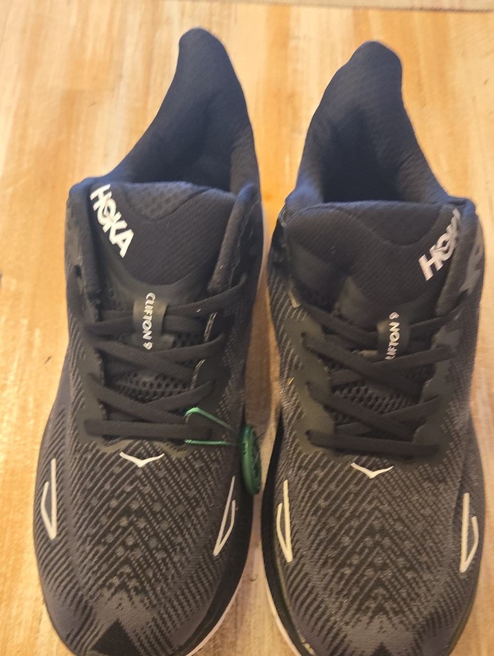 Hoka Men’s Black Athletic Running Sneakers